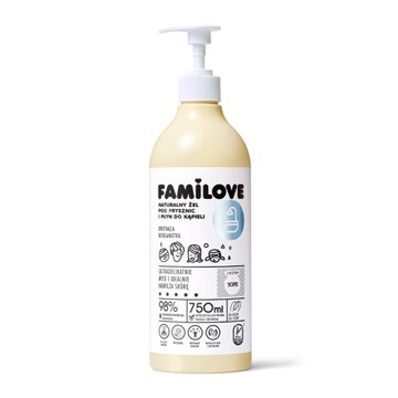 YOPE Naturalny płyn do kąpieli/żel ekonomiczne opakowanie FAMILOVE 750ml