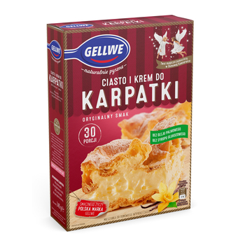 GELLWE Ciasto i krem do Karpatki 340g