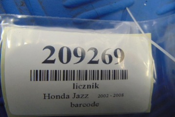 HONDA JAZZ II 1.4B PŘÍSTROJOVÁ DESKA