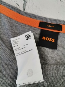 HUGO BOSS Tempest 1 Sweter Męski Szary XXL