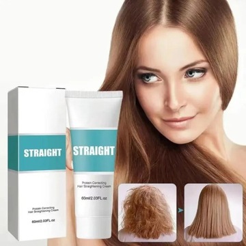 2 шт. Профессиональный крем для кератинового выпрямления волос, 60 мл