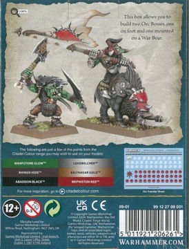 Племена орков и гоблинов: боссы орков