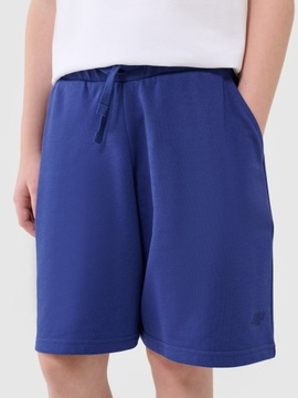 КОРОТКИЕ ШОРТЫ ДЛЯ МАЛЬЧИКОВ 4F, ДЕТСКИЕ СПОРТИВНЫЕ ТРЕНИРОВКИ M627 ХЛОПОК 152