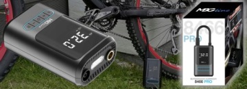 ЭЛЕКТРИЧЕСКИЙ НАСОС-КОМПРЕССОР БЕСПРОВОДНОЙ АККУМУЛЯТОР + POWERBANK 10 БАР
