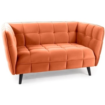Sofa Castello Velvet 2 Wenge-Cynamon Bluvel 4215