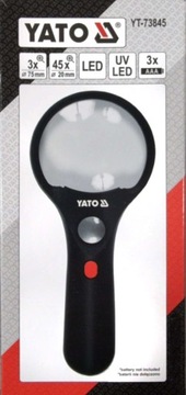 ЛУПА ЛУПА ДВЕ ЛИНЗЫ 3,5х 45х