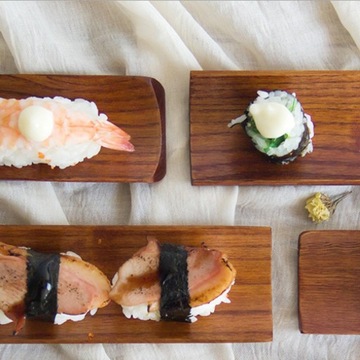 Drewniane tace Sushi