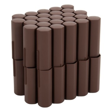 Садовый частокол Колья коричневый бордюрный забор 2,7 м