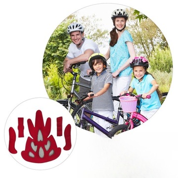 1 КОМПЛЕКТ ВСТАВКИ ДЛЯ ВЕЛОСИПЕДНОГО ШЛЕМА С ДОБАВЛЕНИЕМ ВСТАВКИ ГУБКИ