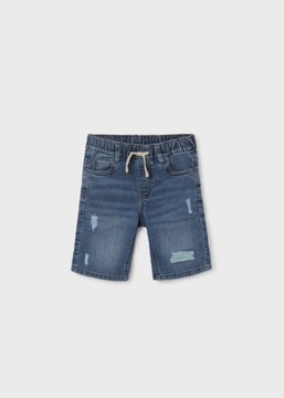 Bermudy chłopięce MAYORAL 6258 jeansowe - 152