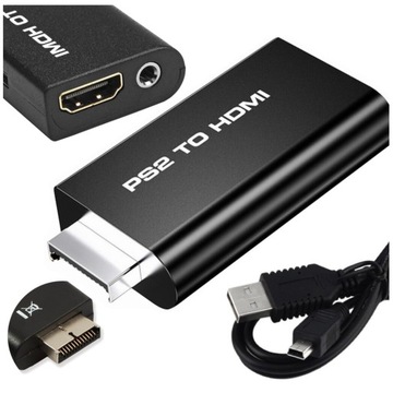 PlayStation PS2 na HDMI + audio JACK 3,5mm