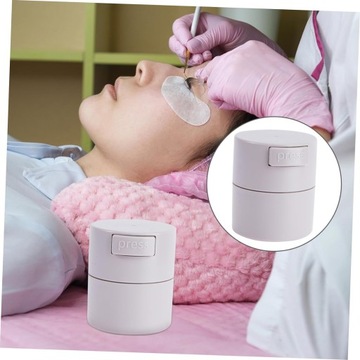 1 баночка для хранения клея для ресниц, баночка для сухих вещей, контейнер для хранения.