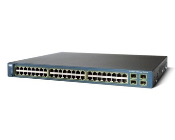 WS-C3560-48PS-E Switch CISCO 48x100MB RJ45 PoE 370W 4x1G SFP IP Services L3