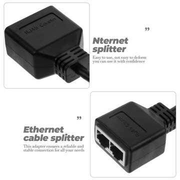 Кабель-адаптер локальной сети Ethernet, один-два