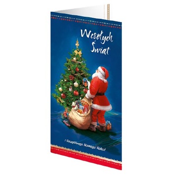 KARNET KARTKA LAURKA BOŻE NARODZENIE KOPERTA 1 szt