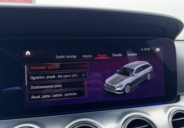 Mercedes Klasa E W213 Kombi Facelifting 2.0 E200 197KM 2021 Mercedes-Benz Klasa E Hybr 9G LIFT Full Led Skora Duza Navi Virtual Ambien, zdjęcie 32