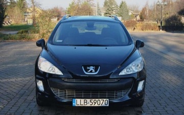 Peugeot 308 I SW 1.6 THP 150KM 2009 Peugeot 308 GWARANCJA, 7-Osobowy, 1.6 Benzyna, Panorama, ISOFIX, Hak, Swie, zdjęcie 13