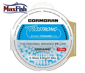Plecionka Cormoran 0,10mm/135m Corastrong zielona