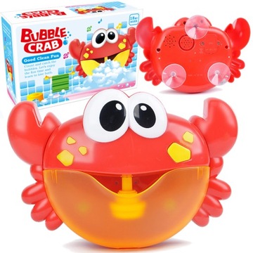 Zabawka do kąpieli robienia piany na baterie KRAB