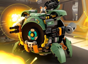 LEGO OVERWATCH #75976 WRECKER: Поклонники игры могут построить своего собственного WRECKER.