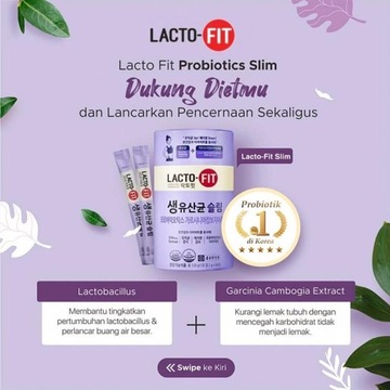 [LACTO-FIT] Slim dla dietetyków / Lactobacillus w proszku / 2g*60szt (120g)