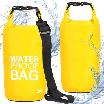 СУМКА ДЛЯ КАЯКА ВОДОНЕПРОНИЦАЕМЫЙ РЮКЗАК ВОДОНЕПРОНИЦАЕМЫЙ СУМКА 20 Л