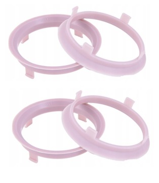 4x PIERŚCIENIE CENTRUJĄCE DO FELG 70,1 na 65,1mm