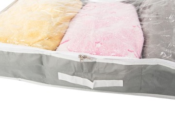 Ящик-контейнер для гардероба, органайзер под кровать, на молнии, большой для обуви, постельных принадлежностей.