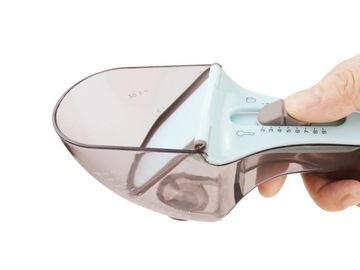 REGULOWANA MIARKA MIARKI DO KUCHNI ŁYŻECZKA 2 SZTUKI 130ml Z WIESZAKIEM