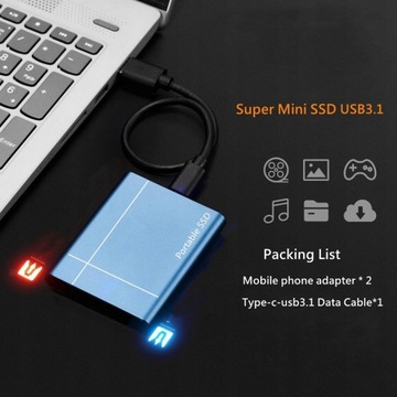 внешние жесткие диски SSD емкостью 30 ТБ USB3.0