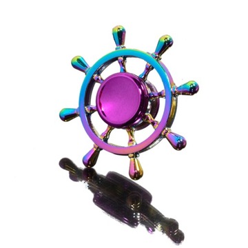 FIDGET SPINNER HAND SPINER METALOWY STER ZABAWKA ANTYSTRESOWA