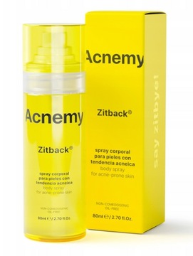 ACNEMY Zitback spray na trądzik do ciała z kwasami