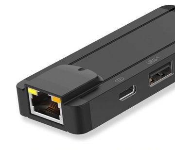 HUB Lightning 2x USB 2.0 и Ethernet RJ45 + блок питания