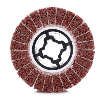 ДИСК РОЛИКОВЫЙ ШЛИФОВАЛЬНЫЙ НЕТКАНЫЙ АБРАЗИВНЫЙ 100х100х19 Р80