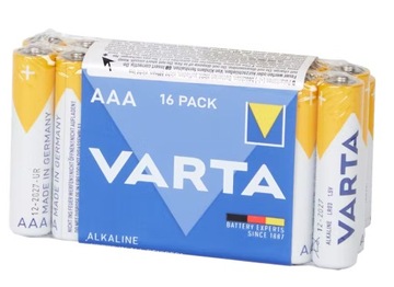 BATERIA BATERIE ZESTAW ALKAICZNA VARTA AAA LR03