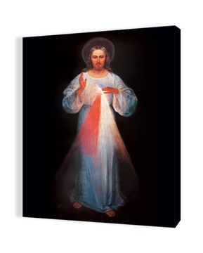 OBRAZ NA PŁÓTNIE 35x50 JEZUS MIŁOSIERNY