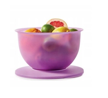 TUPPERWARE Miska NOWA FALA 4,3l z pokrywką fioletowa
