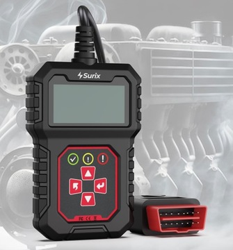 ДИАГНОСТИЧЕСКИЙ ИНТЕРФЕЙС OBD2 ТЕСТЕР ПОЛЬСКИЙ СКАНЕР SURIX T31