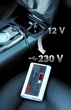 ПРЕОБРАЗОВАТЕЛЬ НАПРЯЖЕНИЯ АВТОМОБИЛЬНОЕ ЗАРЯДНОЕ УСТРОЙСТВО AEG 12