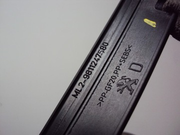 НАКЛАДКА ЗАДНЯЯ ПРАВАЯ PEUGEOT 3008 II 17-