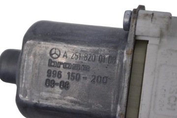 MERCEDES GL MOTOR ZVEDAČ OKNO ZADNÍ LEVÝ X164 2011 RHD