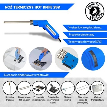Zestaw-Nóż do cięcia styropianu Storch HotKnife250