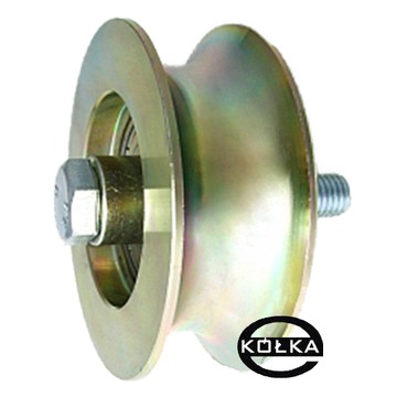 Koła rolka jezdna fi. 89 mm na rurę 3/4 cala