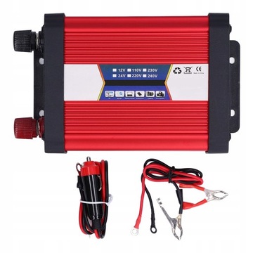 Przetwornica samochodowa solarna 1000W 12V 220V