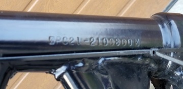 Рама + документы Honda VT 600 Shadow Custom PC21