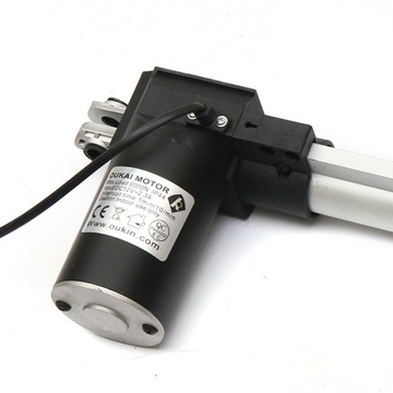 Siłownik liniowy 12v dc 6000n z silnikiem liniowym 500mm
