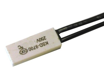 Wyłącznik termiczny 250V/10A 50*C KSD9700 otwarty