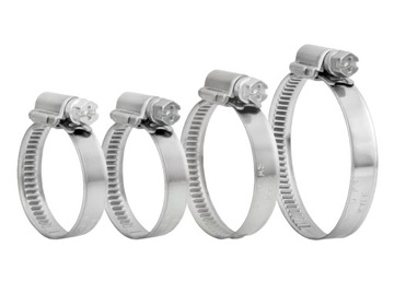 OPASKA ZACISKOWA OBEJMA ŚLIMAKOWA METALOWA SKRĘCANA 20-32 mm