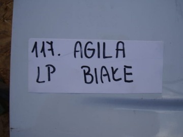 DVEŘE LEVÉ PŘEDNÍ OPEL AGILA BÍLÉ - 117