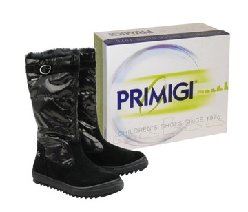 BUTY BOTKI DZIEWCZĘCE KOZAKI CIEPŁE PRIMIGI 4938100 PMG r. 35